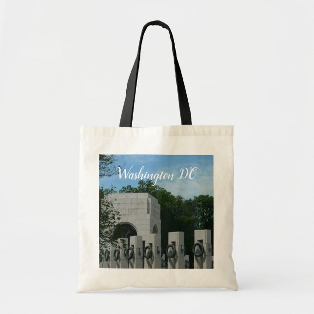 Bolsa Tote Coroa de Flores do Memorial da Segunda Guerra Mund (Frente)