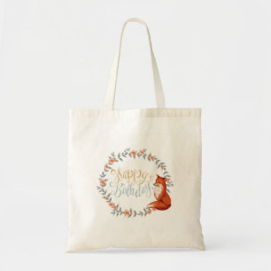 Bolsa Tote Coroa de Raposa de Aniversário