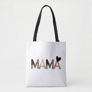 Bolsa Tote Coroa Floral Personalizada MAMA Dia das Mães