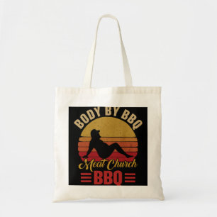 Bolsa Tote Corpo De Mens Por CHURRASCO Vintage Carne Igreja G
