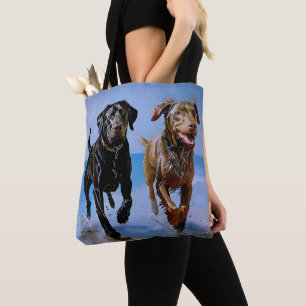 Bolsa Tote "Corra Livre, Corra Juntos" Amigos Melhores à Beir