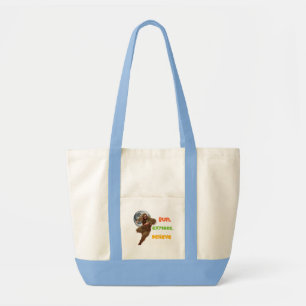 Bolsa Tote Correndo Aventura Sasquatch Acredite Design