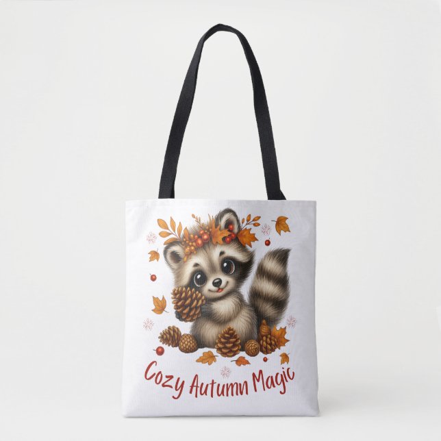 Bolsa Tote Corrente Mágica de Cozy Autumn (Frente)