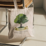 Bolsa Tote Correspondência de Cores de Água da Árvore de Reun<br><div class="desc">Apresentando uma árvore de aquarela,  esta fofa reunião de família minimalista em sacos de tote é fácil de personalizar e está pronta para adicionar os detalhes anuais da reunião da sua família este ano. Você pode clicar no botão "Personalizar" para adicionar seu evento de reunião.</div>