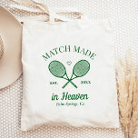 Bolsa Tote Correspondência Feita Na Bachelorette Do Clube De<br><div class="desc">Bela festa de Tênis. Parte de uma coleção inteira!</div>