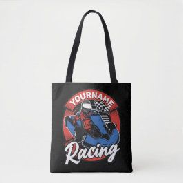 Bolsa Tote Corrida de Karting de Corrida Extreme Personalizad