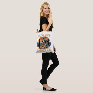 Bolsa Tote Corrida de Trilha é Meu Plano de Aposentadoria