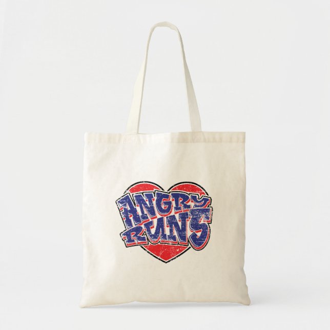 Bolsa Tote Corridas irritadas dos fãs design v2  (Frente)