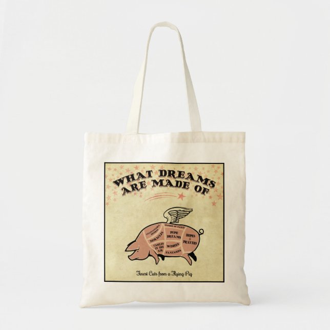 BOLSA TOTE CORTES DE SUÍNOS DE VOO (Frente)