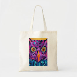 Bolsa Tote Coruja abstrata