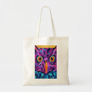 Bolsa Tote Coruja abstrata