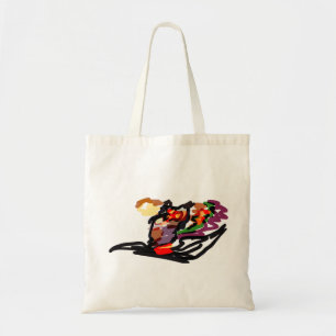 Bolsa Tote Coruja alegria outono fal