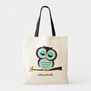 Bolsa Tote Coruja Aquática