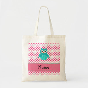 Bolsa Tote Coruja bonito conhecida personalizada