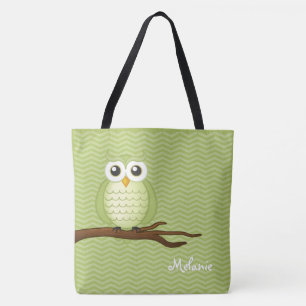 Bolsa Tote Coruja bonito   Personalizble