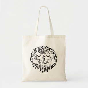 Bolsa Tote Coruja Branca e Negra