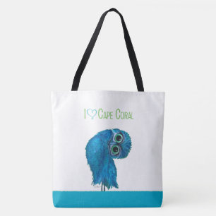 Bolsa Tote Coruja Burrowing coral do cabo