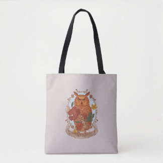 Bolsa Tote Coruja da Floresta