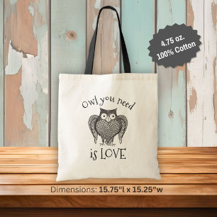 Bolsa Tote Coruja de que precisa