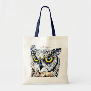 Bolsa Tote Coruja do cliente da noite