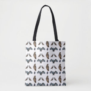 Bolsa Tote Coruja Frenzy All-Over-Impressão Bag (escolha a c