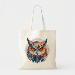 Bolsa Tote Coruja Geométrica