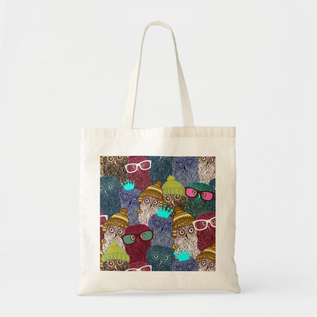 Bolsa Tote Coruja na coroa (Frente)