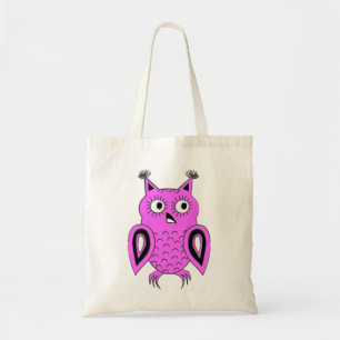 Bolsa Tote Coruja Rosa