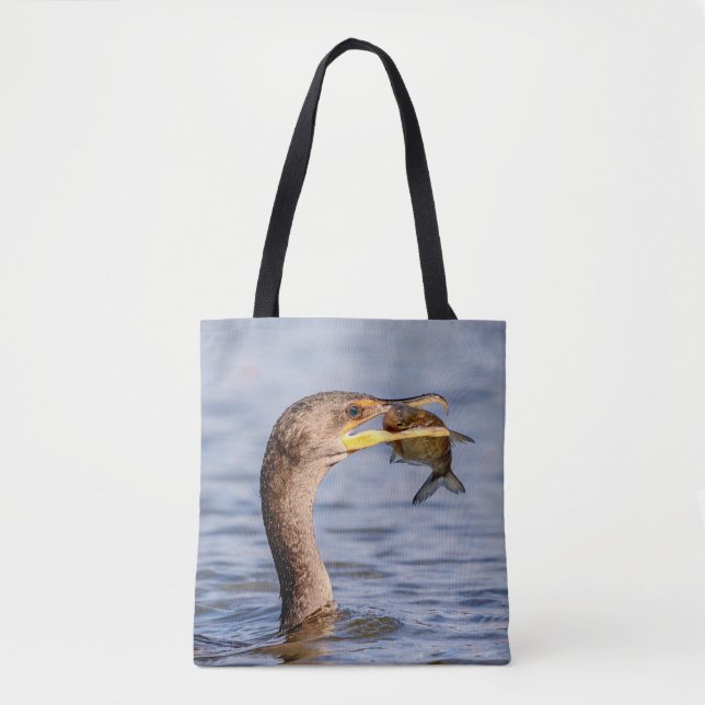 Bolsa Tote Corvo com peixe (Frente)