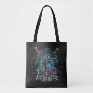 Bolsa Tote Corvos de Odin Mitologia Viking Valhalla espera