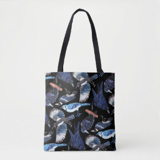 Bolsa Tote Corvos e preto de Corvids