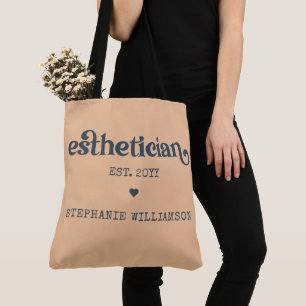 Bolsa Tote Cosmetólogo esteticista personalizado Beauticista