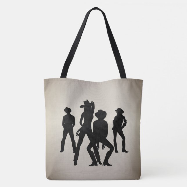 Bolsa Tote Costumava ser uma dança de linha ocidental (Verso)