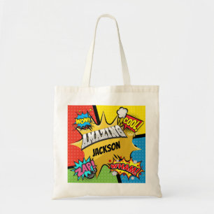 Bolsa Tote Costume da banda desenhada do super-herói