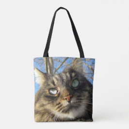 Bolsa Tote Costume do gato do gatinho toda sobre - imprima a