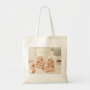 Bolsa Tote Costume personalizado sua própria foto do bebê