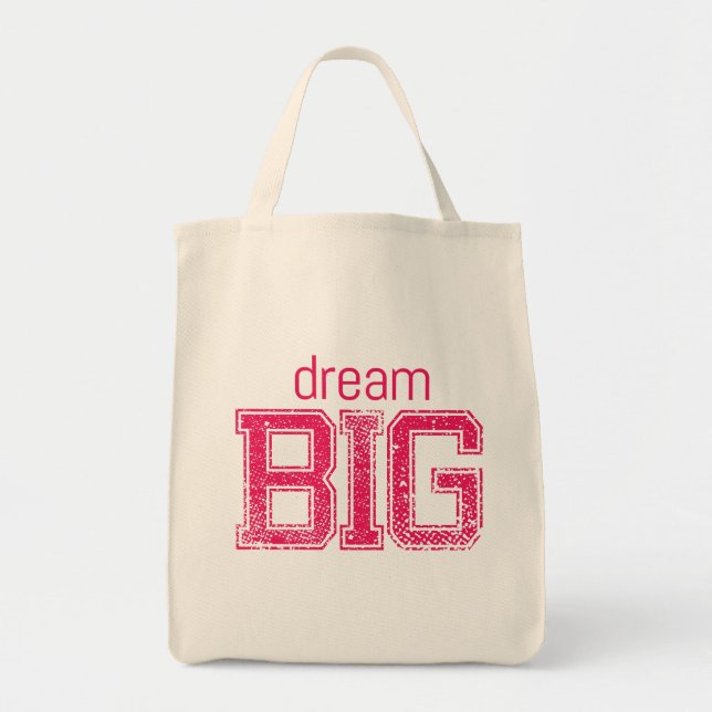Bolsa Tote Cotações Positivas - SONHO BIG (Frente)