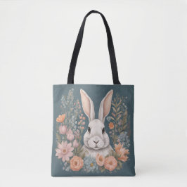 Bolsa Tote Cottagecore Coelho Fofo