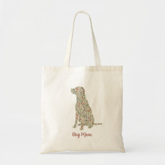 Bolsa Tote Cottagecore Labrador Retriever Wildflower Dog Mom