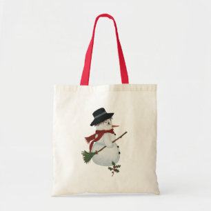 Bolsa Tote Country Snowman Tote Bag