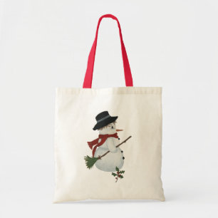 Bolsa Tote Country Snowman Tote Bag