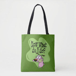 Bolsa Tote Courage the Cowardly Dog | Now What Do I Do?