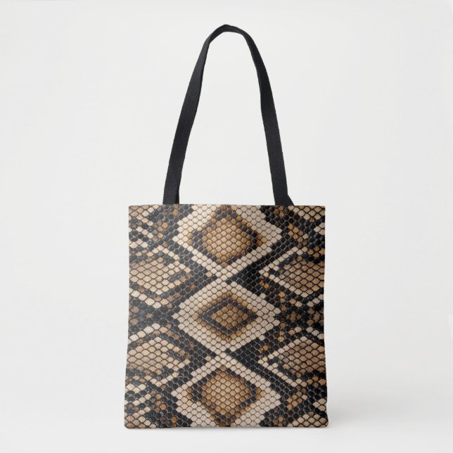 Bolsa Tote Couro de Cobra (Frente)