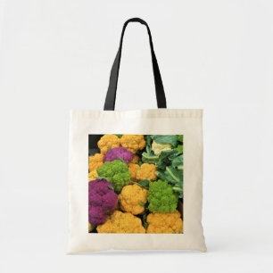 Bolsa Tote Couve-flor Colorida, Decoração do outono