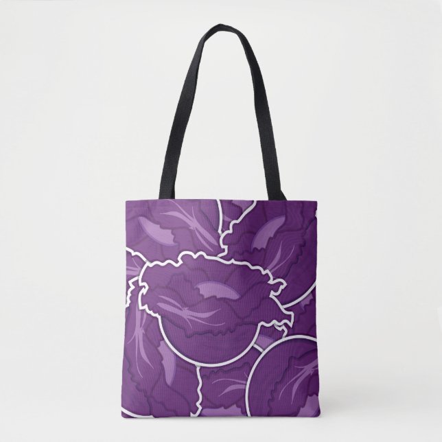 Bolsa Tote Couve-roxa-funfa (Frente)