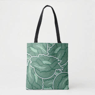 Bolsa Tote Couve-verde-funga