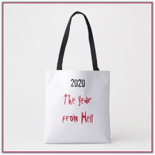 Bolsa Tote Covid19 2020 Ano do Inferno