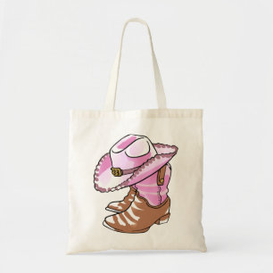 Bolsa Tote Cowgirl Boots and Hat