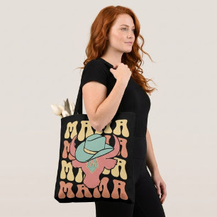 Bolsa Tote Cowgirl Mama   Dia das Mães Western Único