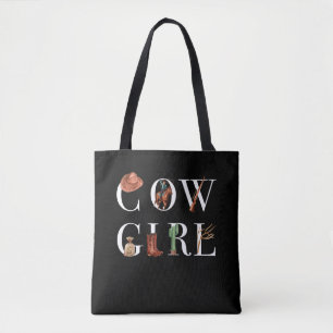 Bolsa Tote Cowgirl Western Boots Hat Spurs Meninas Criança Ju
